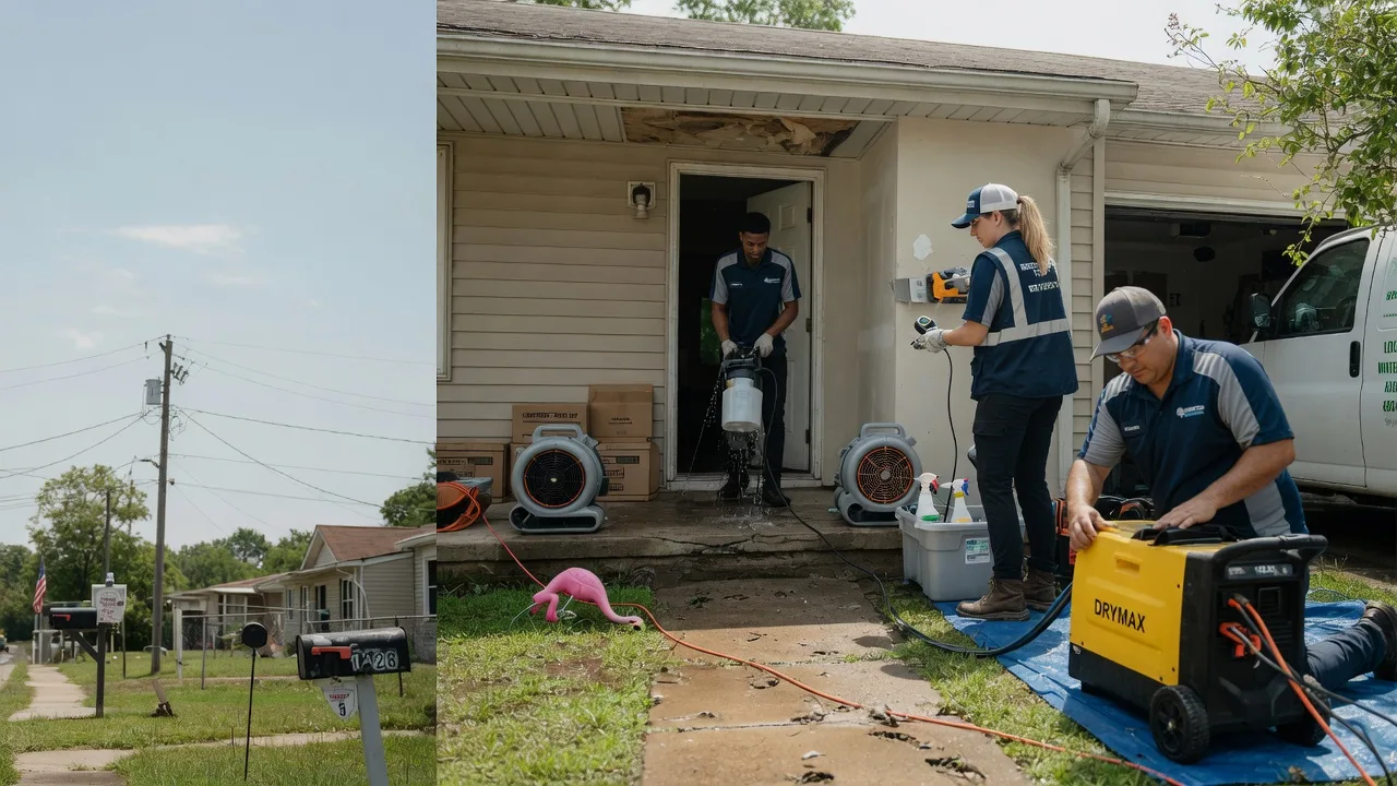 Storm Damage Water Removal in Pleasantville, IA near me